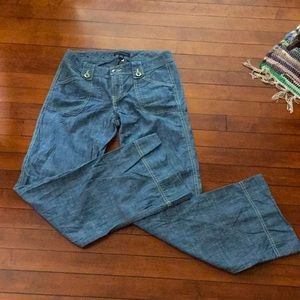 Banana Republic Chambray Pants Size 2